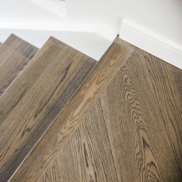 Hardwood Stair Installation in The Space Coast